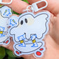 Doodle Ghost Keychains