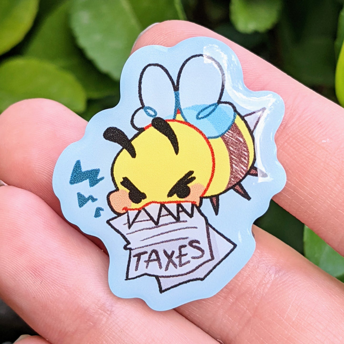 Chaotic Bees Acrylic Pins