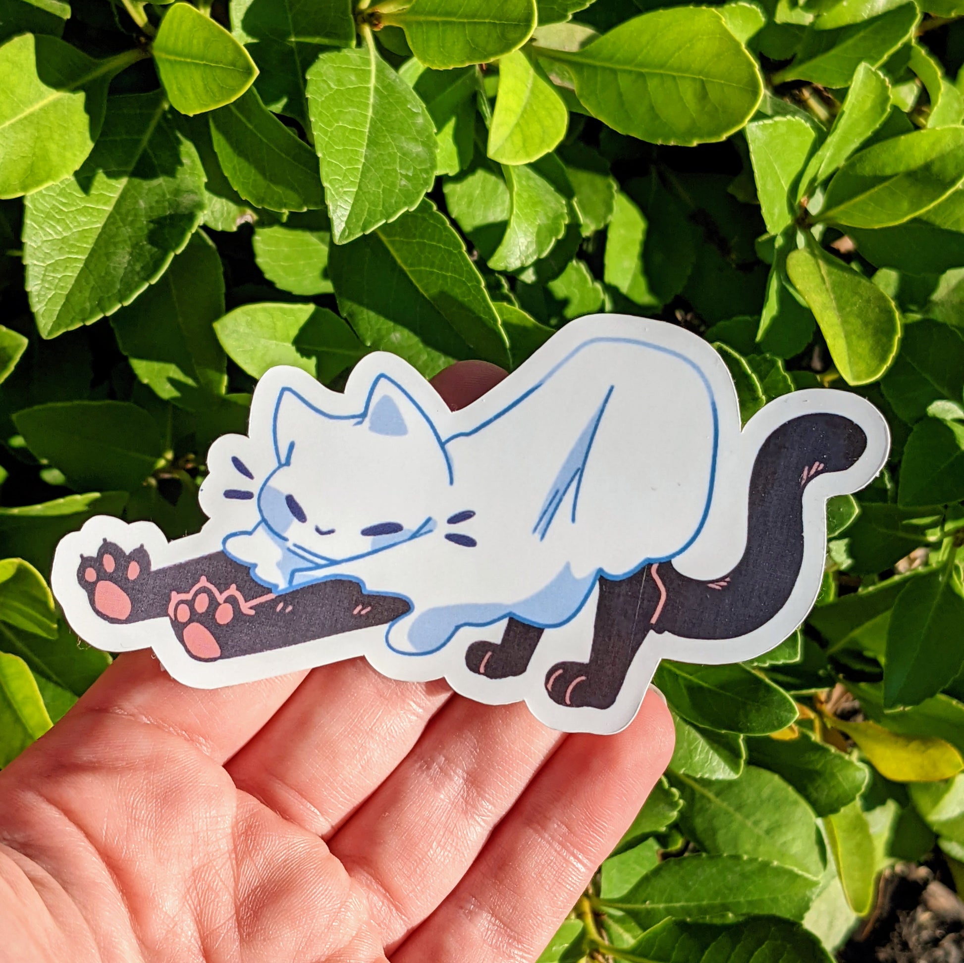 Cute Ghost Cat Stickers! – Milky Tomato