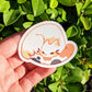 Cute Ghost Cat Stickers!