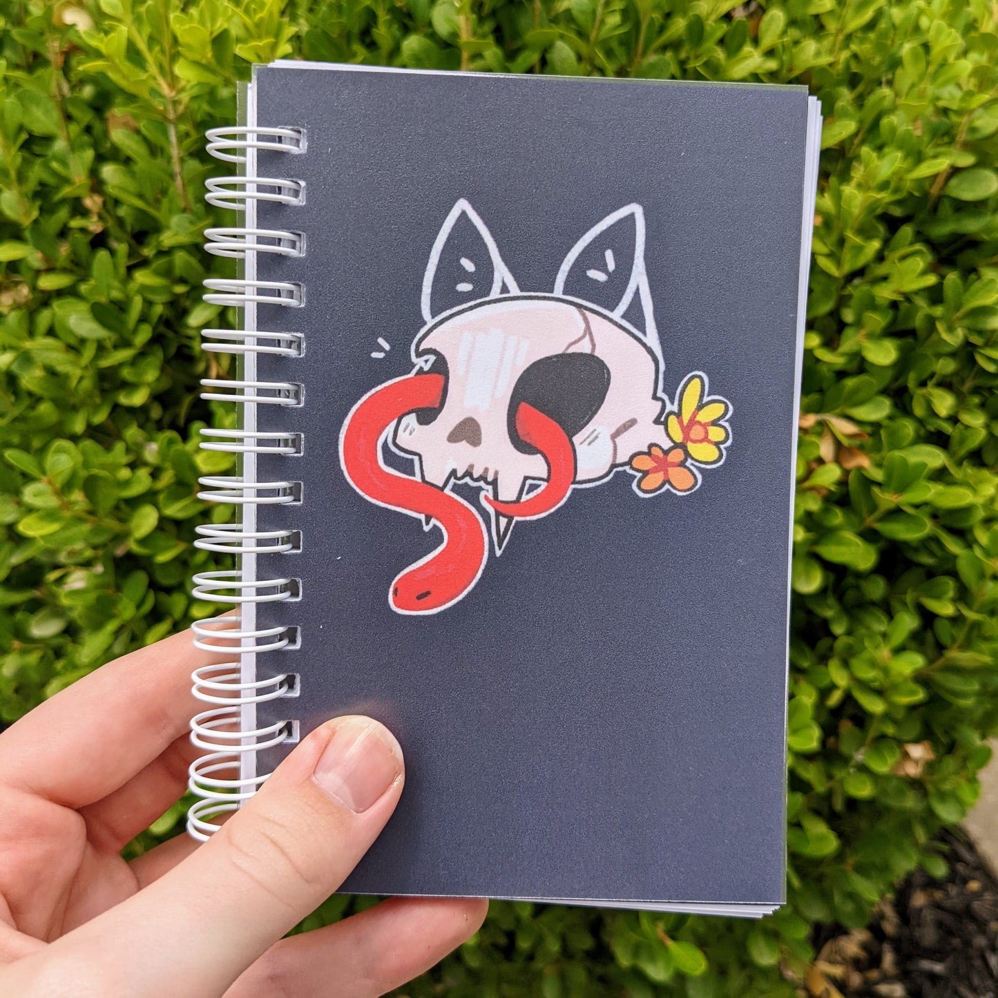 Snakes in Skulls Reusable Mini Sticker Book