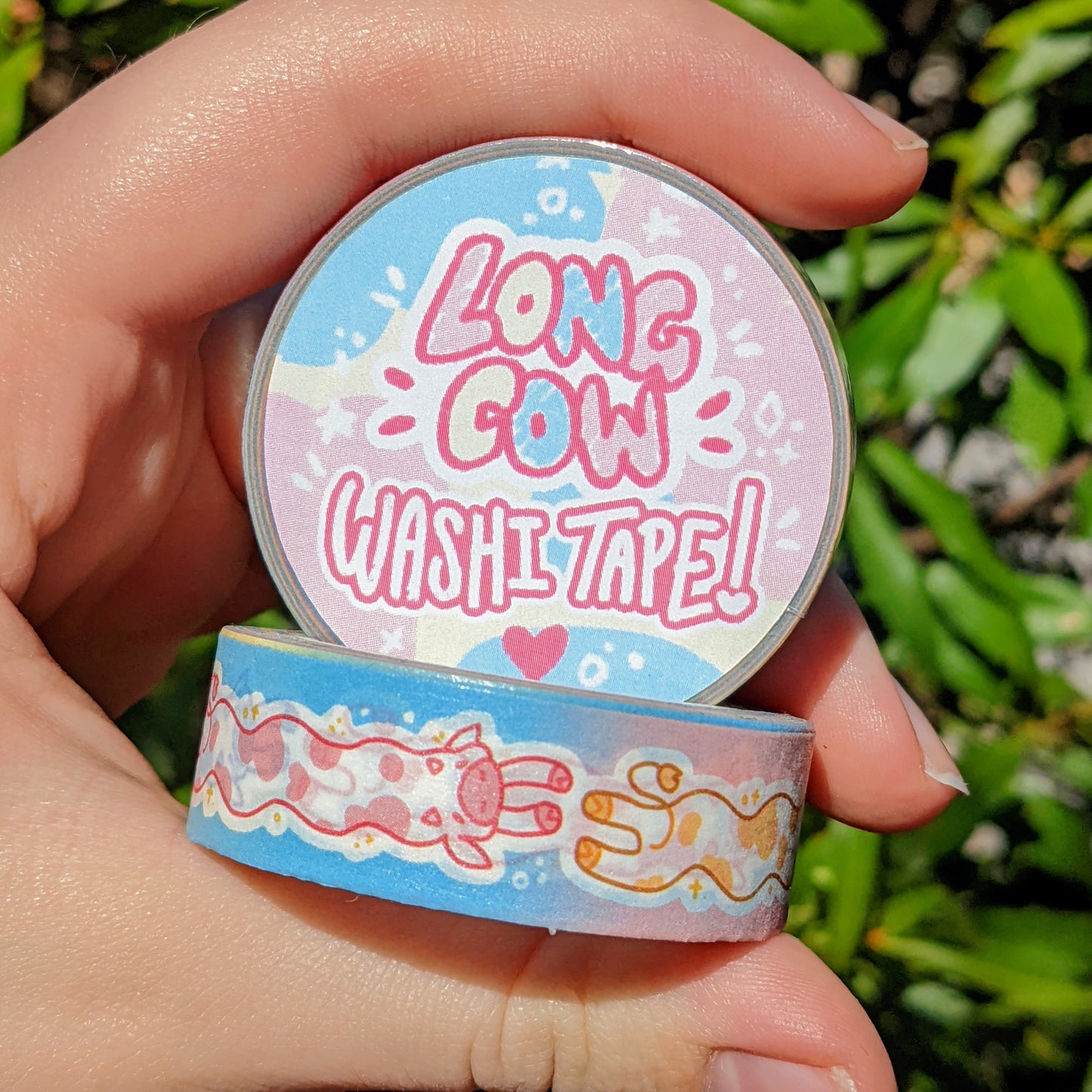 Long Cow Washi Tape