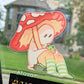 Mushroom Ghost Window Sticker