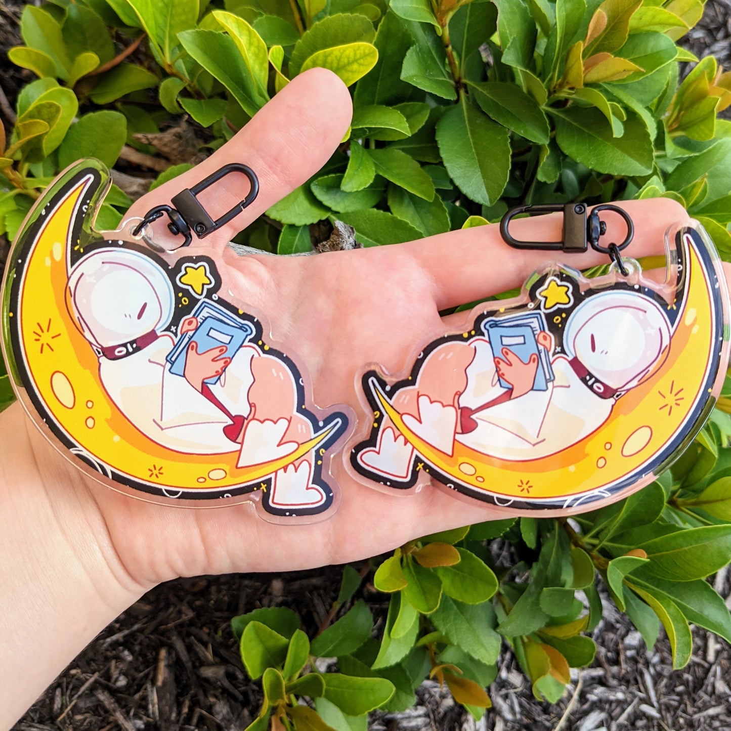 Space Ghost Keychains