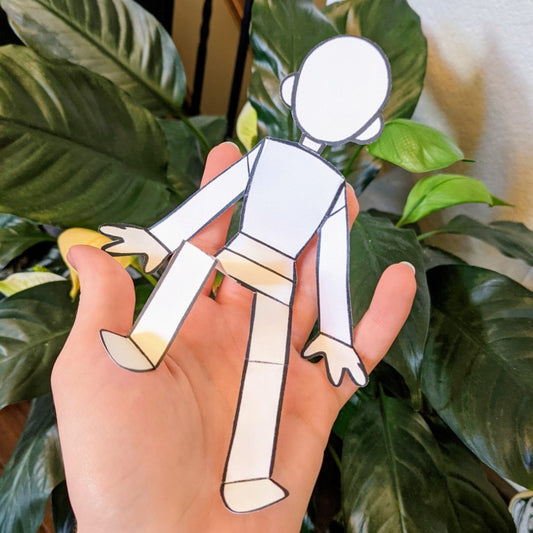 Paper Doll Templates PDF