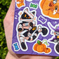 Halloween Kittens Sticker Sheet!