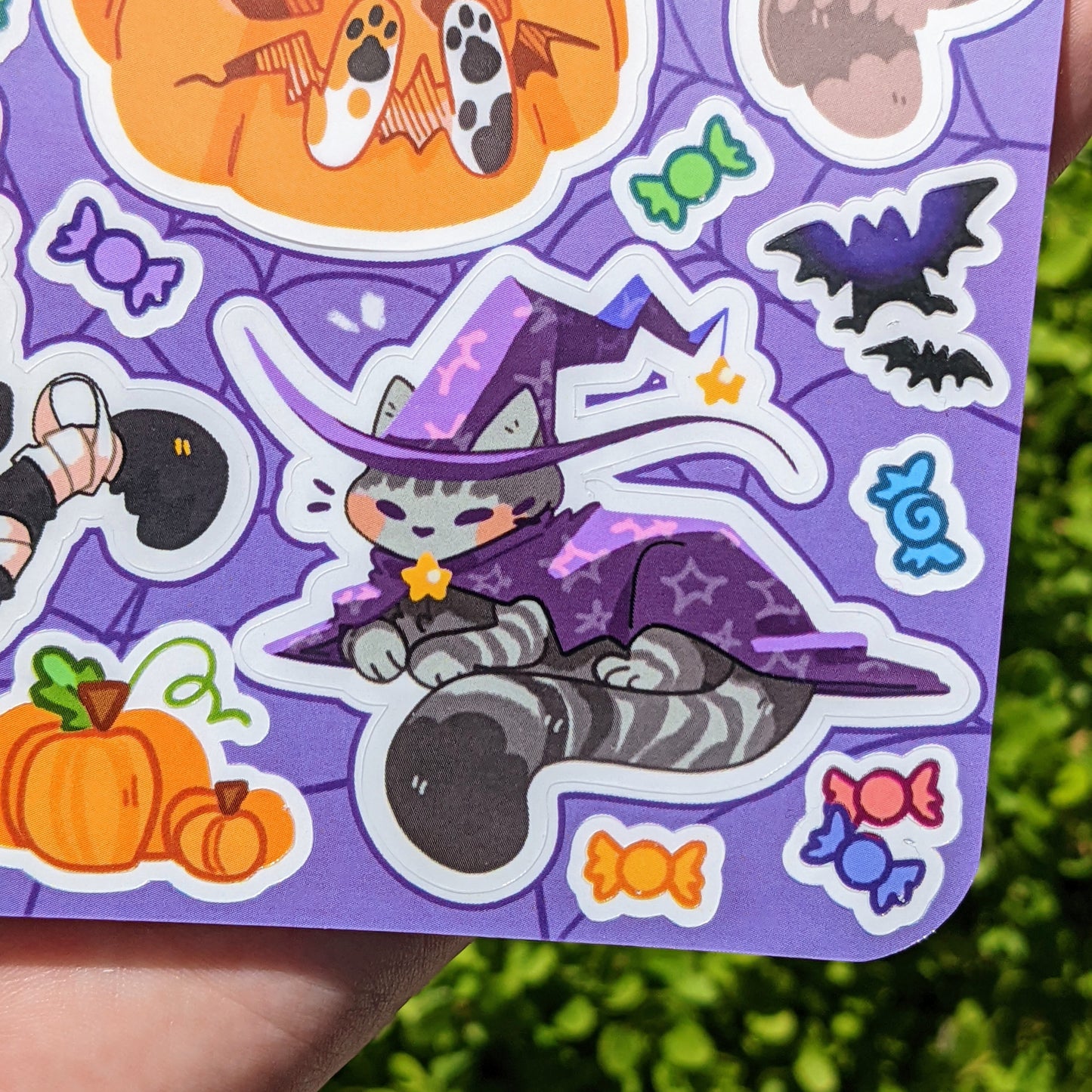 Halloween Kittens Sticker Sheet!