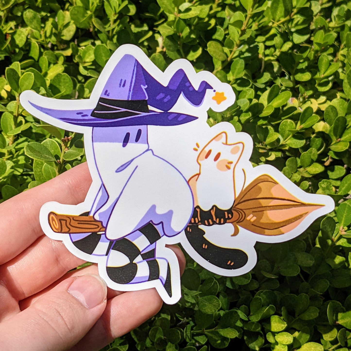 Cute Halloween Ghost Stickers! V7