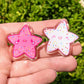 Cute Sea Cookie Acrylic Pins 1.5in
