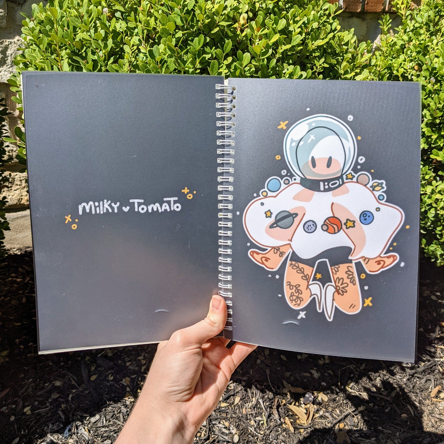 Planet Ghost Notebook
