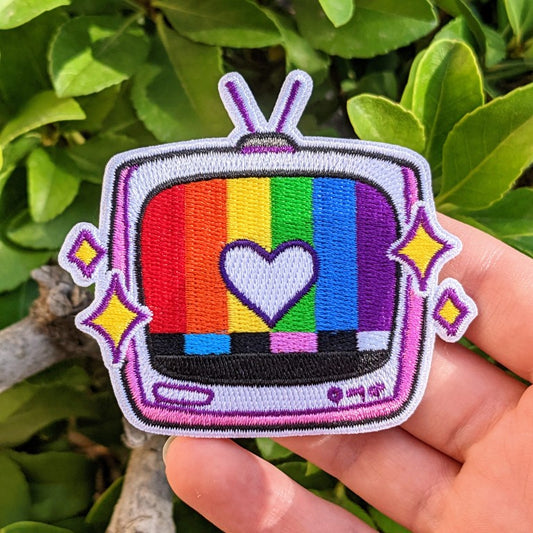 Rainbow Pride TV Patch