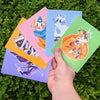 Halloween Kitties Mini Prints 4x5"