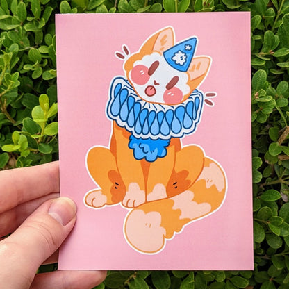 Halloween Kitties Mini Prints 4x5"