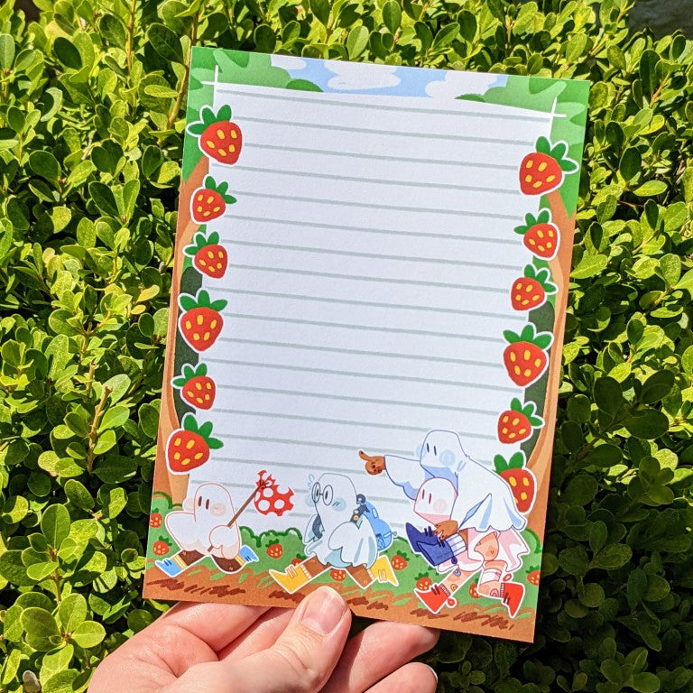 Cottagecore Ghost Stationery Pack