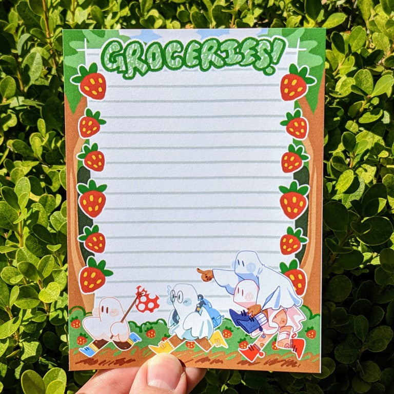 Cottagecore Ghost Stationery Pack