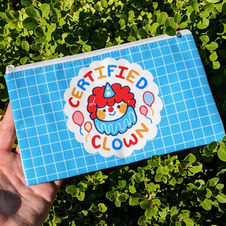 Certified Clown Pencil Pouch