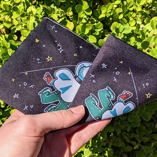 Space Ghosts Duo Black Vers. Pencil Pouch