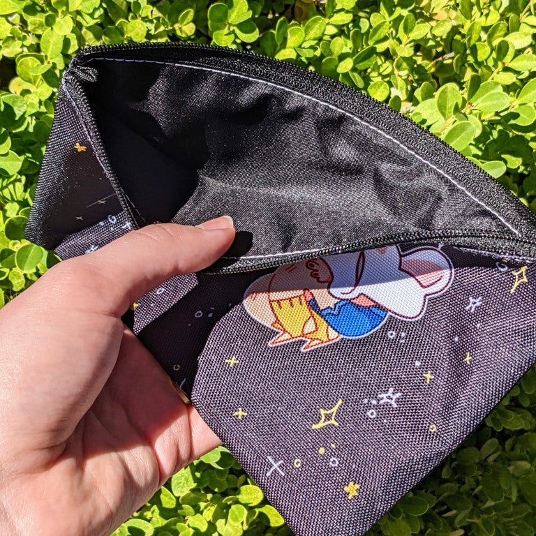Space Ghosts Duo Black Vers. Pencil Pouch
