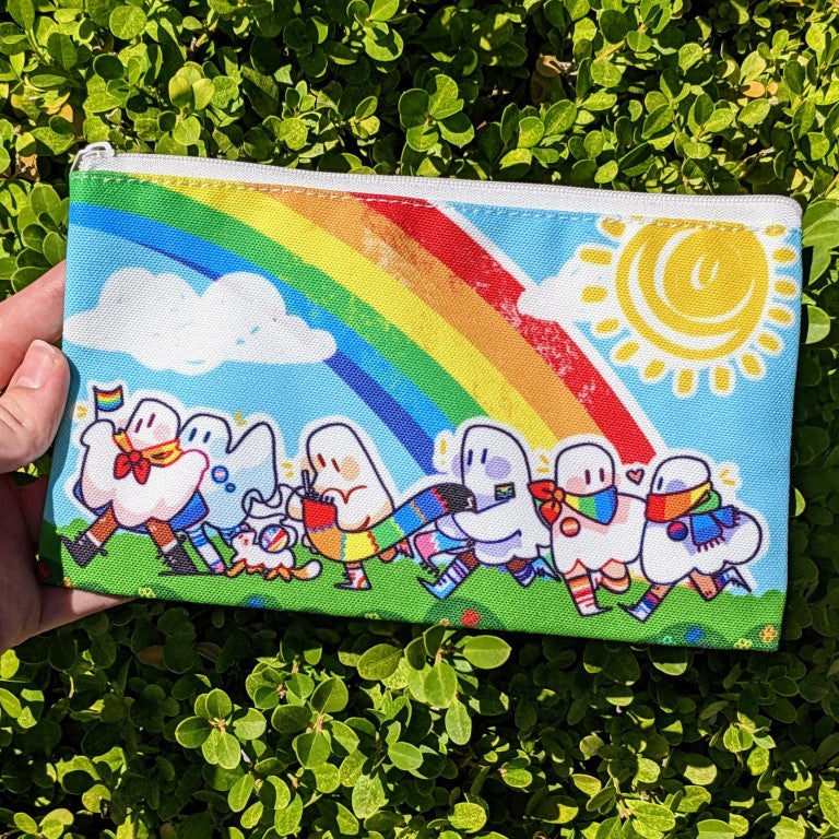 Ghost Pride Parade Pencil Pouch