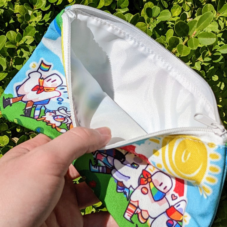 Ghost Pride Parade Pencil Pouch