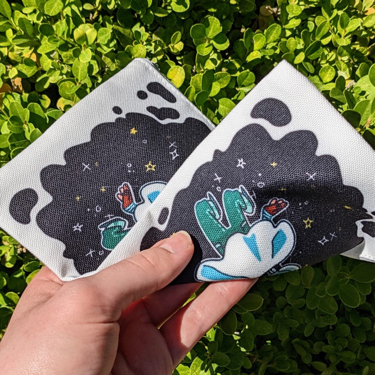 Space Ghosts Duo White Vers. Pencil Pouch