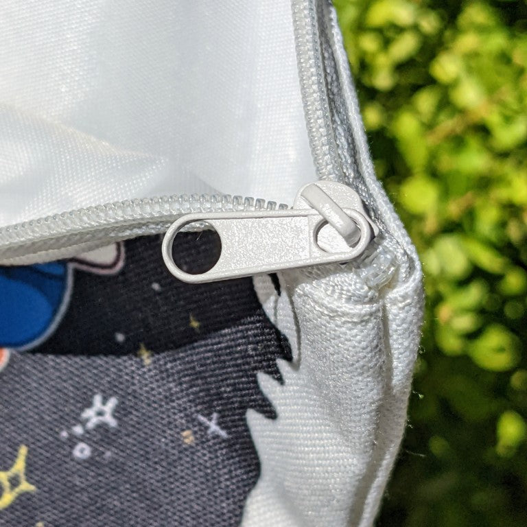 Space Ghosts Duo White Vers. Pencil Pouch