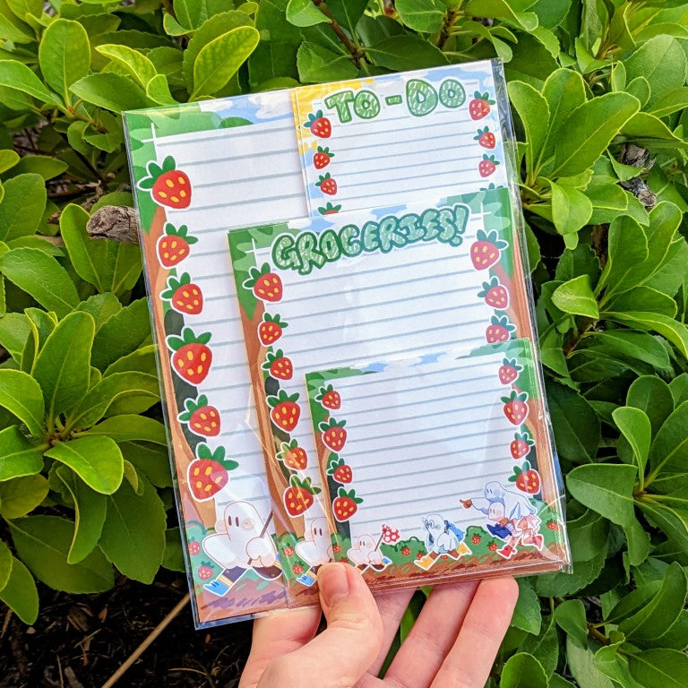 Cottagecore Ghost Stationery Pack