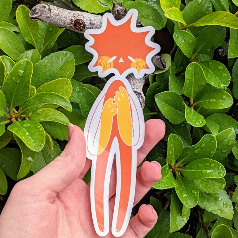 Minimalistic Space People Stickers