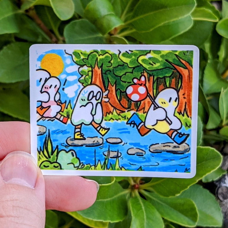 Tiny Ghost Art V2 Sticker Set!