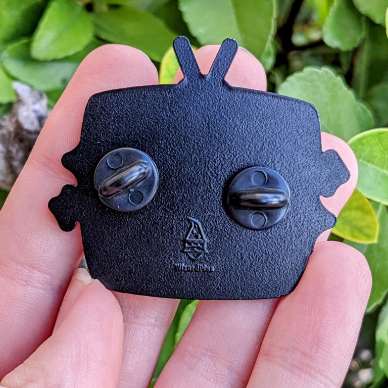 Rainbow TV  Enamel Pin 1.5in