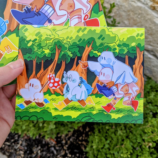 Runaway Ghosts Mini Prints 4x5