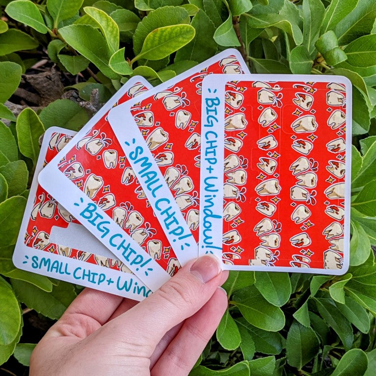 Teef Credit Card Skins – Milky Tomato