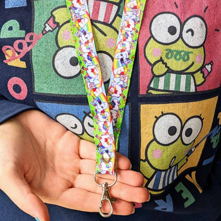 Ghost Pride Parade Lanyard