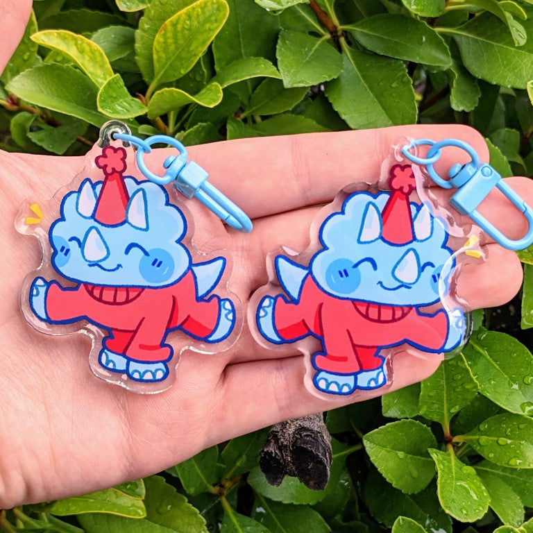 Party Dino Keychains!