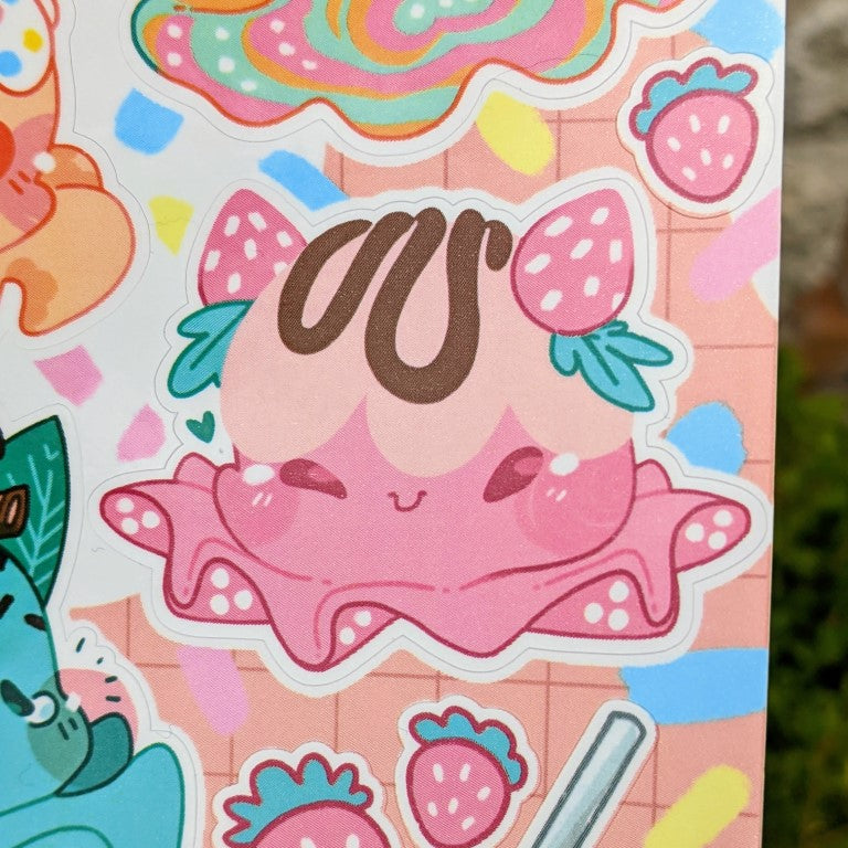 Octo Ice Cream Sticker Sheet