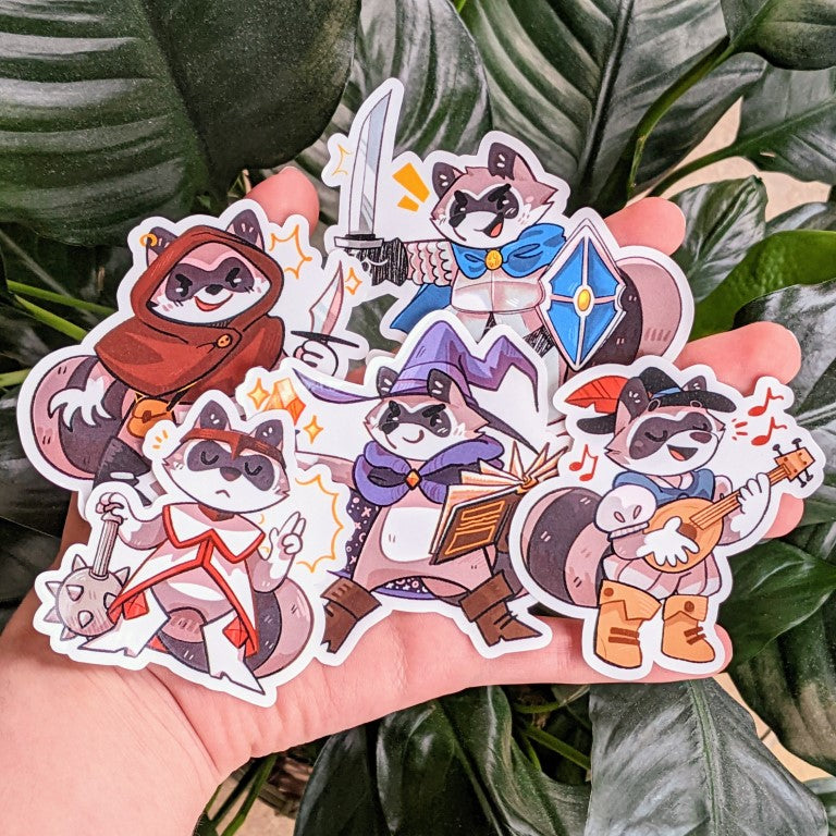 DnD Raccoons