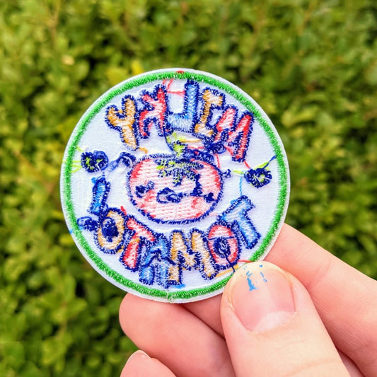 Milky Tomato Logo Embroidered Patch