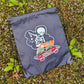 Skeleton Ghost Skater Drawstring Bag