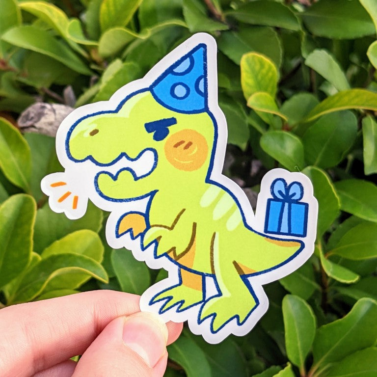 Dino Party Stickers – Milky Tomato