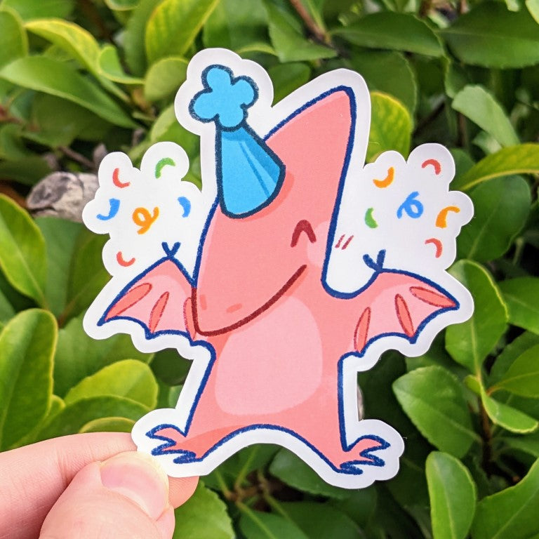 Dino Party Stickers