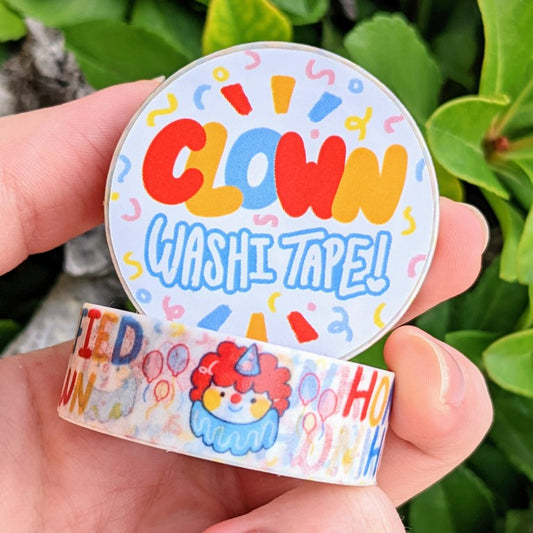 Certified Clown Washi Tape