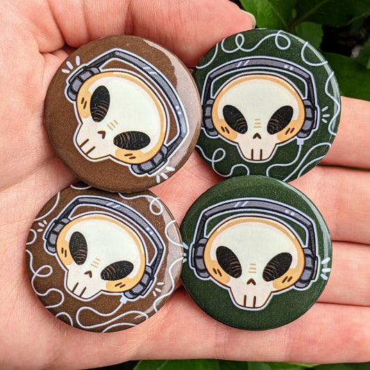 Cade Skull Buttons