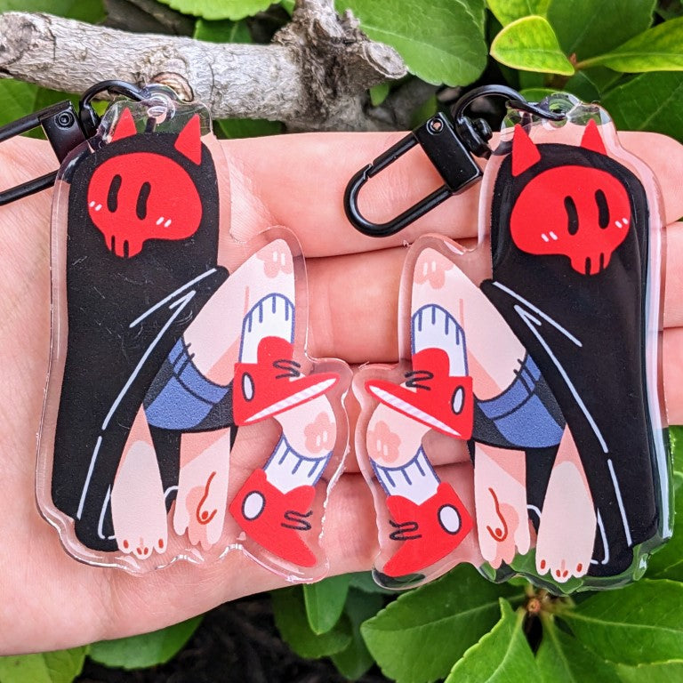 Devil and Angel Ghost Duo Keychains!