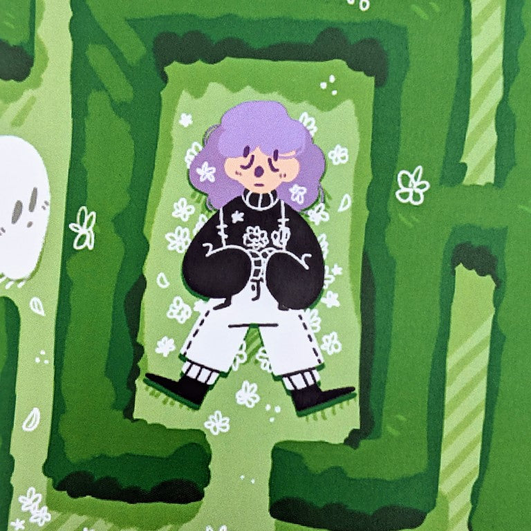 Soul Maze Ghosts 8.5x11 Print