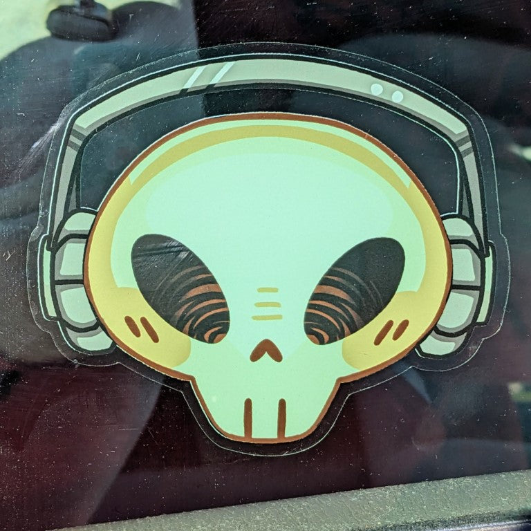 Cade Skull Window Sticker