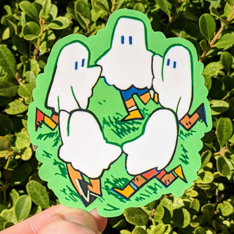 Forest Ghost Sticker!
