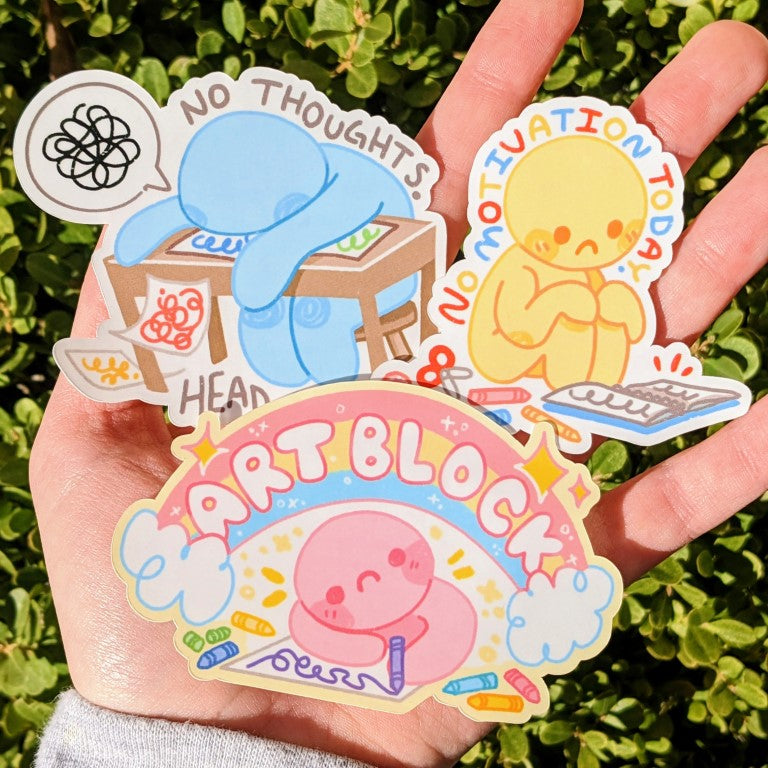 Block Sticker Rokto Art Block Stickers – Milky Tomato