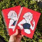 Droopy Eye Girl Medium Sticker Book
