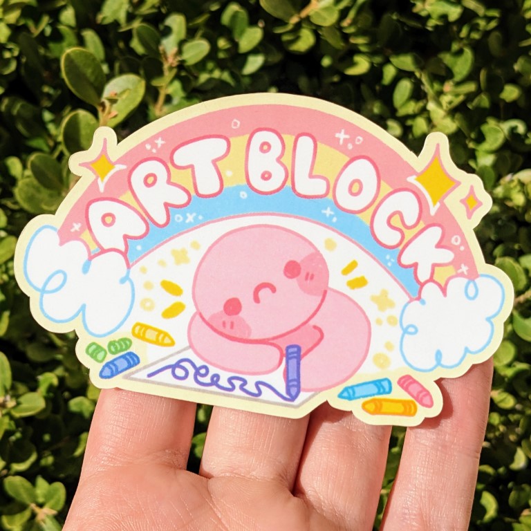 Block Sticker Rokto Art Block Stickers – Milky Tomato