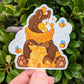 Clown Bear Stickers